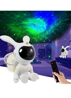 Buy Small Cute Bunny Night Light for Kids/Adults, Astronaut Star Galaxy Projector with Timer and Remote, Nebula Color Changing Night Light for Bedroom, Ambient Lighting for Sleep Aid, Room Decor, Party in UAE