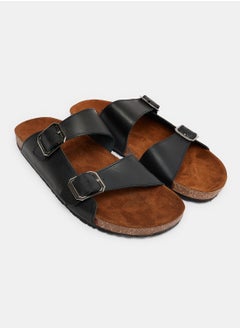 اشتري Men's leather slippers في مصر