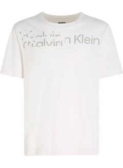 Buy Men's Logo Short Sleves T-Shirt, Cotton, Grey in UAE