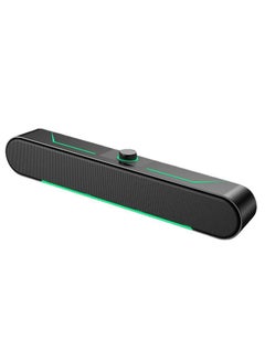 Buy Wired Speaker PC Soundbar Stereo USB Powered for Laptop Tablet Computer Speakers in Saudi Arabia