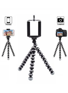 Buy Tripod Octopus Flexible Tripod Adjustable Selfie Stick Smartphone Camera Tripod Stand Holder for Phone DSLR Camera in UAE