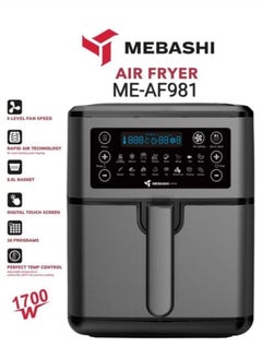 Buy Mebashi Air Fryer 5.5L 1700W in UAE