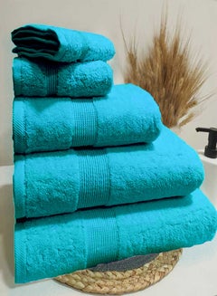 Buy Thick cotton plain towel, model R12, 100% cotton . in Egypt
