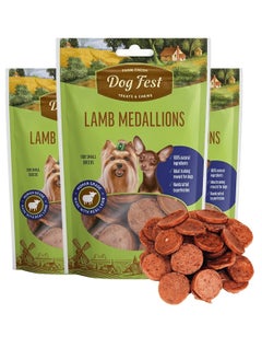 اشتري Lamb Medallions Soft Handcrafted Treats For Mini And Small Dogs 3X55g في الامارات