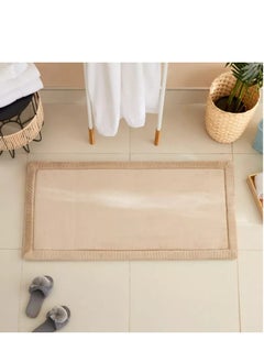 Buy Lavish Extra Large Memory Foam Bath Mat - 60x120 cm in Saudi Arabia