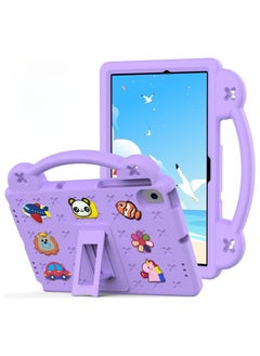 Buy Kids Case Compatible with Huawei Matepad SE 10.4 Inch, Heavy Duty EVA Foam Shockproof Cover Kids Proof Case with Stand (Purple) in Saudi Arabia