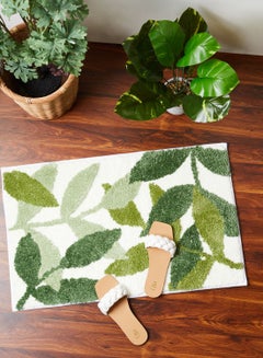 Buy Printed Leaves Bath Mat in UAE