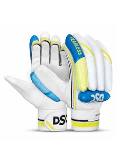 اشتري Condor Ruffle Leather Cricket Batting Gloves, Boys Right في السعودية