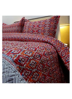 اشتري Coverlet Set Cotton 3 pieces size 240 x 240 cm model 164 from Family Bed في مصر