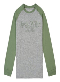اشتري Jack Wills Raglan Long Sleeve T Shirt في السعودية