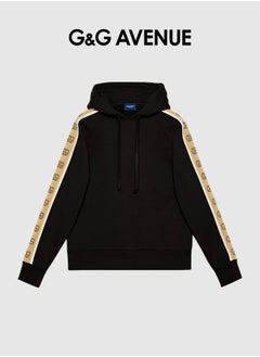 Buy G&G AVENUE Men's hooded collar drawstring hoodie full zipper woven sports shirt casual hoodie top autumn and winter with pockets, soft and comfortable long sleeved jacket in Saudi Arabia