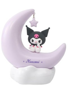 Buy Cute Anime Character LED Night Light Kuromi Cinnamoroll Melody Kawaii Night Lights for Room Rechargeable Desk Shelf Ornament Bedside Lamp Kuromi in UAE