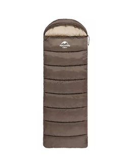 اشتري U Series Envelope Sleeping Bag With Hood Grey U250 في السعودية