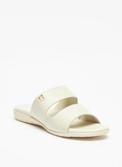 Buy Textured Slip-On Sandals in UAE