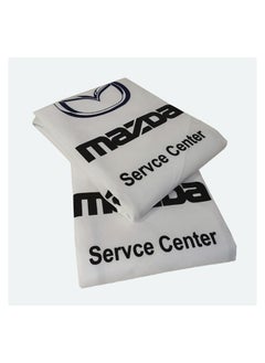 Buy MAZDA Universal Car Seat Dust Dirt Protection Cover Extra Protection For Your Seat 2pcs Set Car Seat Cover in Saudi Arabia