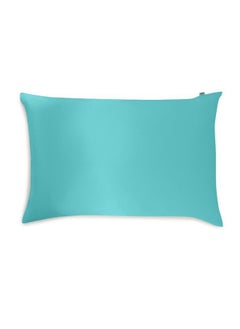 اشتري Brightly Labs® Silver-Infused Mulberry Silk Pillowcase - Antibacterial, Hypoallergenic, Skin & Hair Care - Grade 6A Silk with Silver Ion Treatment. King size, Envelope closure. في الامارات