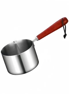 Buy 304 Oil Pouring Pot Kitchen Stainless Steel Hot Oil Burning Oil Pouring Oil Pot - 500 ML in Saudi Arabia