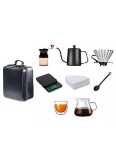 اشتري Portable Pour Over Drip Coffee Maker Set With Travel Case في الامارات