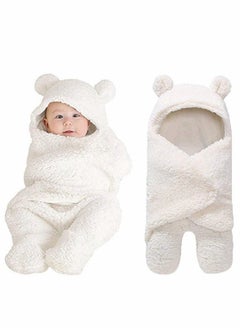 Buy Baby Swaddle Blanket Sleep Sack   Newborn Boys Girls Blankets Plush Baby Sleeping Wrap Swaddle Newborn Receiving Blanket for Infants 0 6 Months Baby Gift in UAE