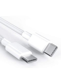 Buy USB C Cable 60W, USB-C to USB-C Cable  USB C Charger Cable for iPhone 15, Mac Book Pro 2020, iPad Pro 2020, Switch, Samsung Galaxy S20 Plus S9 S8 Plus, Pixel, Laptops and lot more in UAE