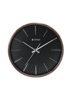 Buy Contemporary Brown Wall Clock - 32.5 cm x 32.5 cm (Medium) in UAE