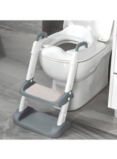 Buy Potty Training Toilet Seat with Step Stool Ladder-Easy to Assemble in Saudi Arabia