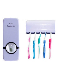 Buy Auto Squeezing Toothpaste Dispenser -Purple in Egypt