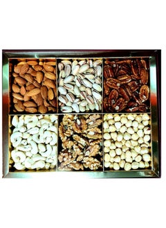 اشتري Nutsarabia Gift Box Large with Premium Nuts Raw, 1200g في الامارات