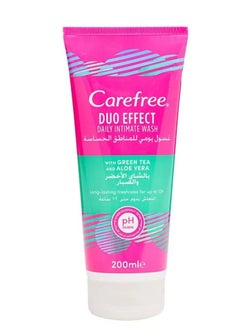 Buy Carefree Daily Intimate Wash with Green Tea & Aloe Vera - 200 ml in Saudi Arabia