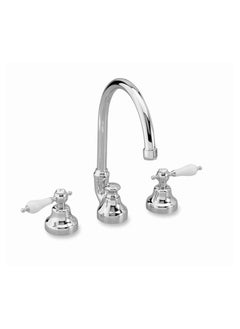 Buy GS Rubinetterie Bathroom Basin Faucet With Swivel High Spout And Pop Up Waste Chrome in Saudi Arabia