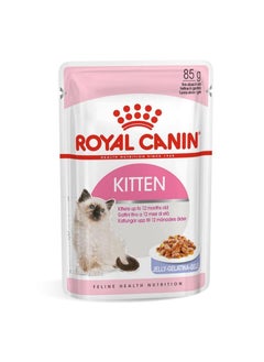 اشتري Royal Canin Feline Health Nutrition Instinctive Wet Cat Food Jelly Kittens 85 g في الامارات