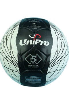 Buy (Zoro) UniPro Prisma AM Soccer - Size 5 -Black in Egypt