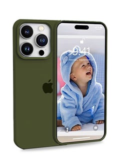 Buy iPhone 16 Pro Mobile Case Cover with Soft Liquid Silicone Protection Anti-Scratch Shockproof Accessories Slim Protective Back Cover with Comfortable Hold Touch Feeling and Anti-fingerprint in Saudi Arabia