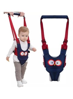 Buy Baby Walker Harness, Baby Walking Assistant Helper Kid Toddler Safe Walking Breathable Safety Belt for Children, Infant, Gift for Baby Shower, Adjustable (Blue) in UAE