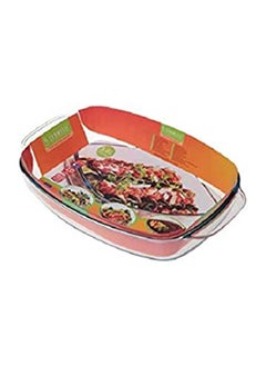 Buy Rectangular Heat-resistant Borosilicate Glass Ovenware, 3.6l in Egypt