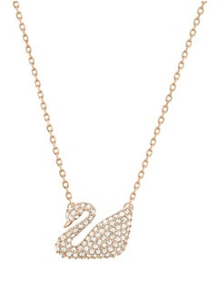 Buy Swarovski Rose Gold Iconic Swan Pendant for Women 5121597 in Saudi Arabia