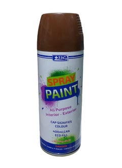 Buy All Purpose Spray Paint Brown 400ml in Saudi Arabia