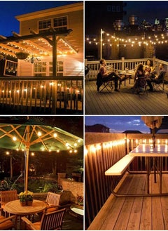 Buy 25pcs Is A Set Of LED 3w Solar Light Outdoor Garden Festival Decoration 2 Spare Bulbs in UAE