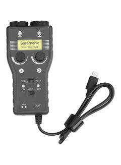 اشتري واجهة صوت سارامونيك ثنائية القناة مع XLR، 1/4 بوصة و1/8 بوصة للهواتف الذكية والأجهزة اللوحية USB-C (SmartRig+UC) في مصر