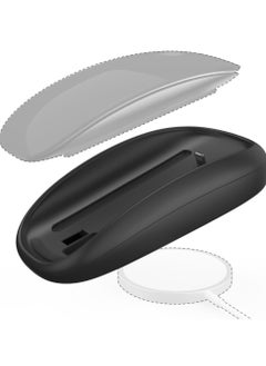 Buy Mouse 2 Grip with Wireless Charging Support - Ergonomic Grip and Mouse Base, Fast Wireless Charging, Adjustable Height, Smart Charging for Apple Magic Mouse 2, Perfect for MacBook Users (Black) in UAE