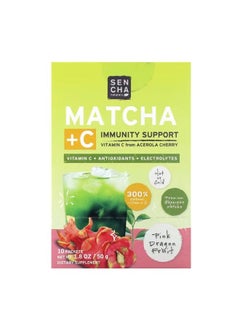 Buy Matcha  C Pink Dragon Fruit 10 Packets 0.18 oz 5 g Each in UAE