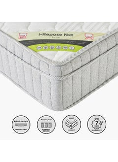 Buy iRepose Nxt Box Top Single Bonnell Spring Mattress 190 x 24 x 90 cm in UAE