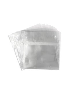 Buy Cd Jewel Case Sleeves 6 1/8 X 5 1/8 Inches Crystal Clear Selfseal Resealable Opp Cellophane Poly Bags 100 Pieces. Food Grade Fits One 10.4Mm Standard Cd Jewel Cases And More. in UAE