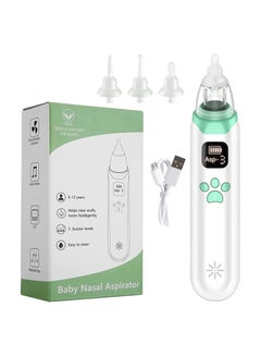Buy Automatic Baby Nasal Aspirator-Electric Baby Nasal Aspirator-Nasal Mucus Remover for Children/Toddlers/Kids/Infants, Rechargeable, with Music and Light Soothing Function in Saudi Arabia