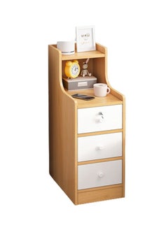 Buy Sharpdo Stylish Simple Nightstand with Drawer Desk Organizer in Saudi Arabia