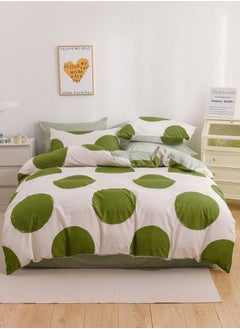 Buy Bedding Set without filler, Red Color Dots design Various Sizes in UAE