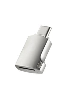 اشتري High-Speed Metal TF Card Reader for Apple Android Type-CSilver TYPE-C Silver TYPE-C في الامارات