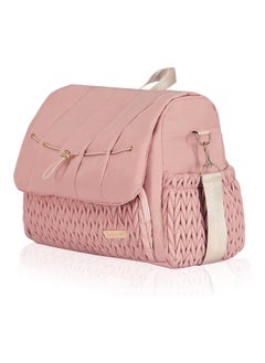 اشتري Belle Convertible Baby Diaper Backpack And Messenger Bag Included Detachable Shoulder Straps Easy To Clean في الامارات