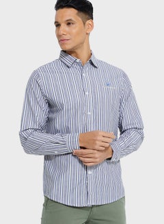 اشتري Striped Slim Fit Shirt في السعودية