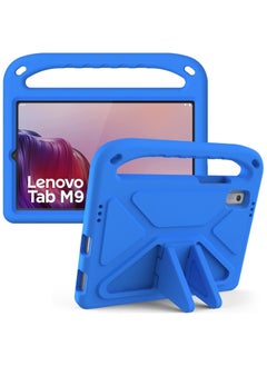 Buy Compatible with Lenovo Tab M9 Case 9 inch Released 2023,Light Weight Shock Proof Handle Stand Kids Friendly Protective Cover Case (Blue) in Saudi Arabia